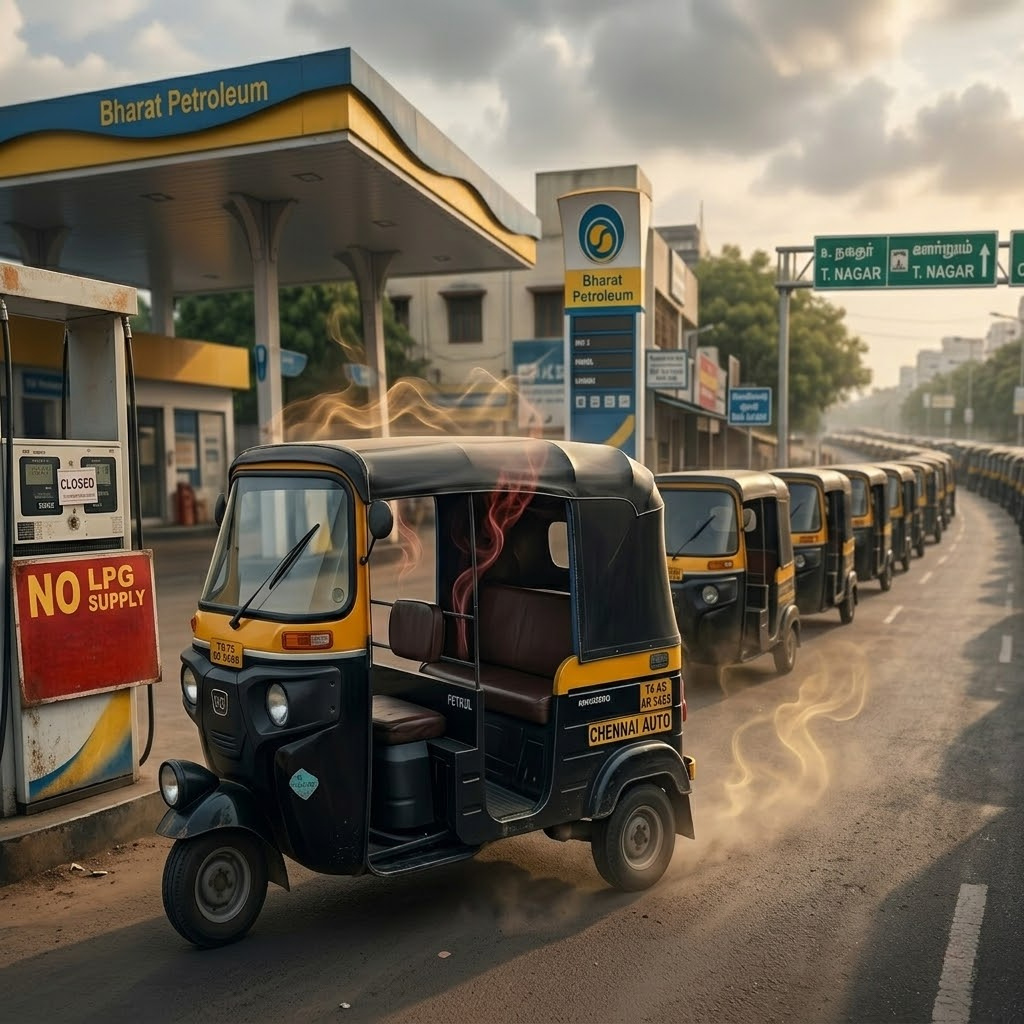 Gas Price Hike in Chennai